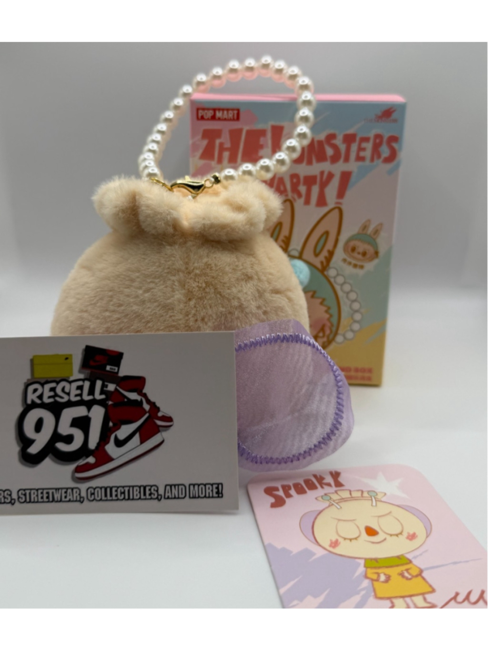 Pop Mart The Monsters Party Reversible Plush Figure โ Spooky